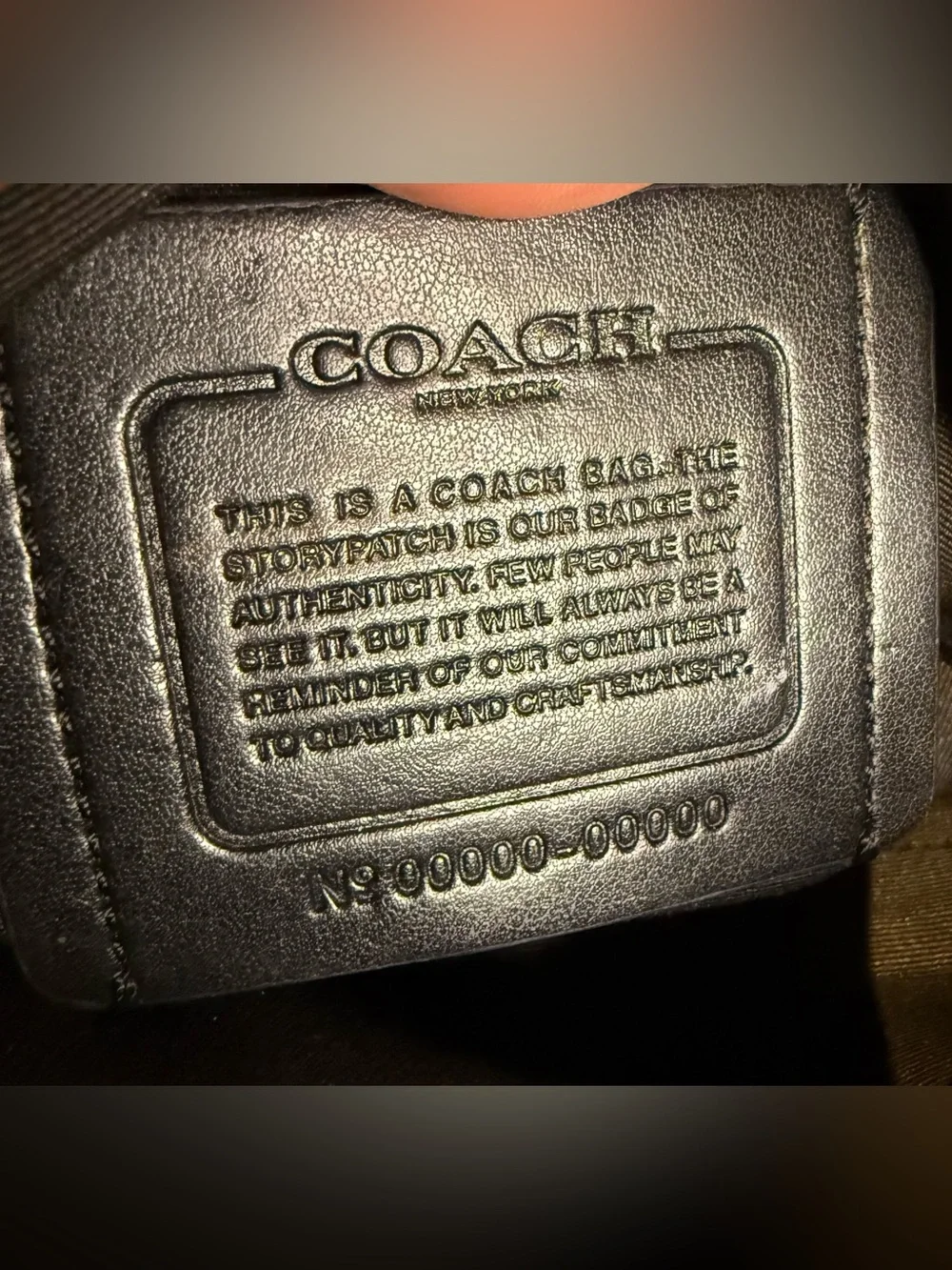 Coach Graham *Sample Bag* Crossbody  Red & Black Buffalo Plaid Leather